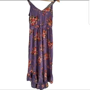 American Eagle floral jumpsuit